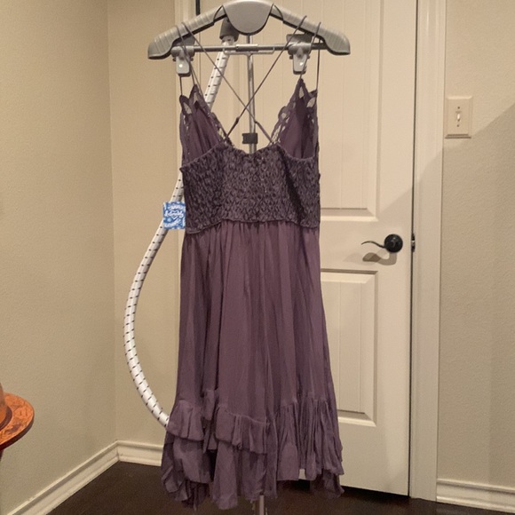 NWT Free People One Adella slip dress, size L - Picture 5 of 8